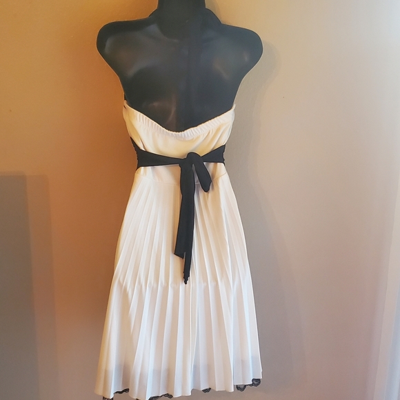 Halter Fit and Flare Dress - Picture 3 of 4